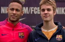 Watch: Barcelona had a special guest at training ahead of their Champions League clash at Celtic