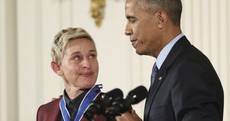 Tears aplenty in the White House as Obama honours Ellen, Bruce Springsteen and others
