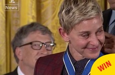Everyone is loving Barack Obama's moving speech about Ellen DeGeneres