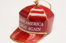 Trump is selling gold-trimmed Make America Great Again Christmas ornaments for $149