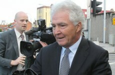 Sean Fitzpatrick under armed guard