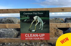These brilliant tidy town signs have been put up all over Courtown in Wexford