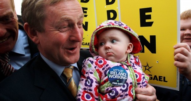 The most telling Irish political pictures of 2011