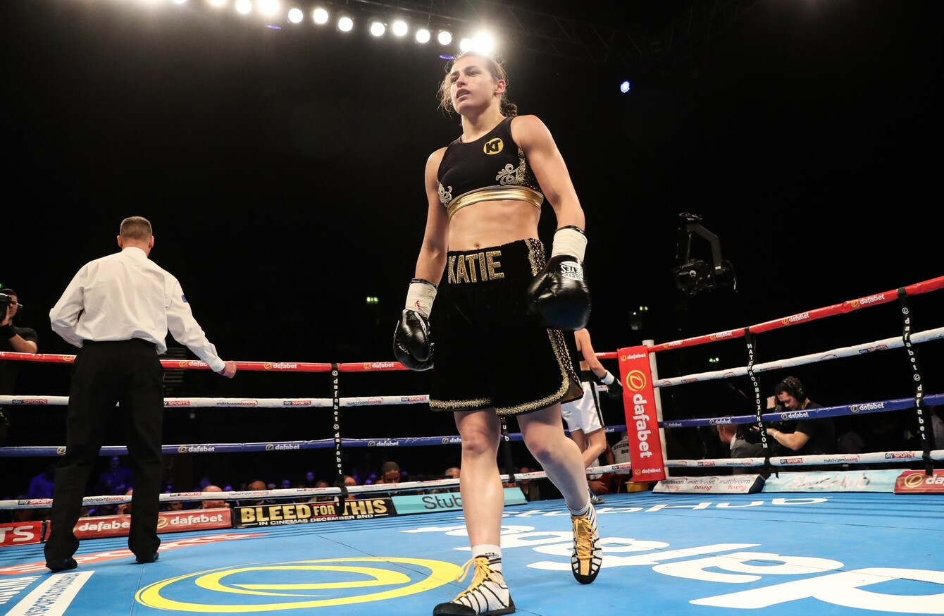 She's back! Katie Taylor's professional career gets off to the perfect
