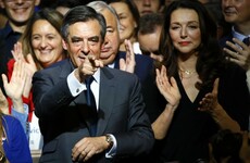 Francois Fillon takes strong lead in French presidential primary