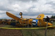 Irishman and daughter unhurt after vintage airplane they were piloting crashes in Kenya