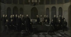A copy of this painting from the House of Commons now hangs in Leinster House