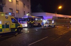 Firefighters battle blaze in Cork city