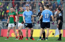 All-Ireland final replay referee admits to mistake in not showing black card for Dublin's Small