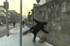 Remember the man who slipped on the ice? Here's what happened next...