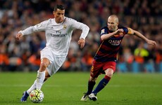 There's a TV blackout on the first El Clasico of the season this weekend