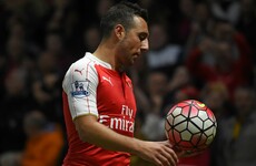 Santi won't be working this December! Big blow for Arsenal as injured Cazorla to miss another 3 months