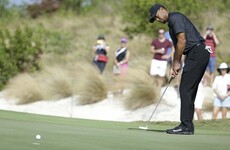 Is... is he... is Tiger back?