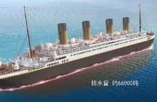 China is building a full-size replica of the Titanic