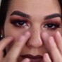 A video of a girl applying 'fake freckles' to her face is going insanely viral on Facebook
