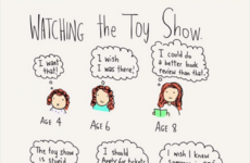 An Irish illustrator has perfectly captured what it's like to watch the Toy Show as an adult
