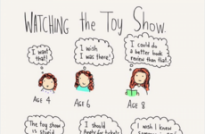 An Irish illustrator has perfectly captured what it's like to watch the Toy Show as an adult