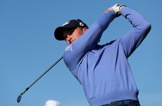 Paul Dunne wasn't able to build on his strong opening round in South Africa