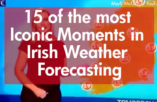 15 of the Most Iconic Moments in Irish Weather Forecasting