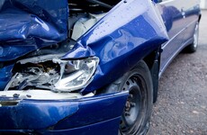 Three arrested after stolen car drove through red light, didn't stop for police and crashed into car