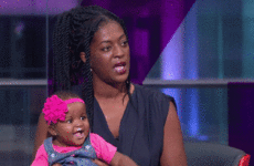 This adorable baby girl stole the show on Channel 4 News last night