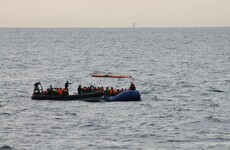 Photos show Irish forces saving 140 lives in the Mediterranean
