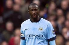 Man City star Toure charged with drink driving