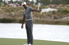 Tiger sizzles then fizzles at Hero World Challenge