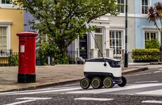 The creator of Skype is looking to take down couriers with his army of robots