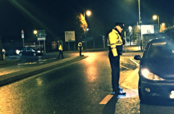 Drunk driver arrested after crashing while approaching garda checkpoint