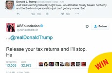 Alec Baldwin totally owned Donald Trump after he criticised SNL again