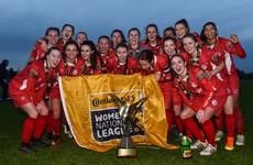 After being crowned WNL champions during the week, Shelbourne lifted the trophy today
