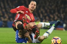 Zlatan insists kick to Seamus Coleman's head was unintentional