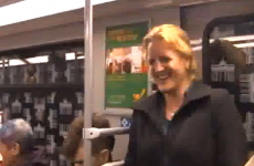 WATCH: An entire Berlin subway laughs for absolutely no reason