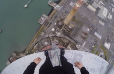 A teenager climbed the Poolbeg chimneys and filmed the entire thing