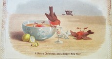 Drunken robins, oysters and sailors: 24 cards of Christmas past