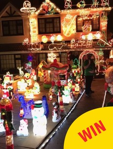 A Dublin man pulled out all the stops with his Christmas lights this year for the loveliest reason