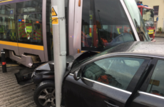 Woman taken to hospital after Luas collision at midday