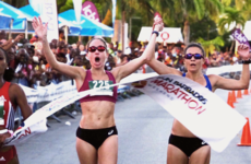 These two Olympians learned a valuable lesson after trying to share a 10k victory