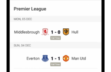 We've revamped the Score Centre on the The42 app