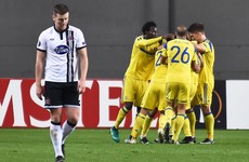 Dundalk bow out of the Europa League after narrow defeat in Israel
