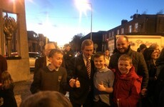 Enda Kenny turns on the Christmas lights in Dublin's north inner city