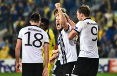 The goal that gave Dundalk some hope in Tel Aviv