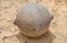 Mysterious 'space ball' drops from the sky in Namibia