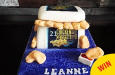 This chicken nuggets 21st birthday cake is the pride of Skerries