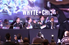 Chisora handed 2-year suspended sentence and a hefty fine for table throwing