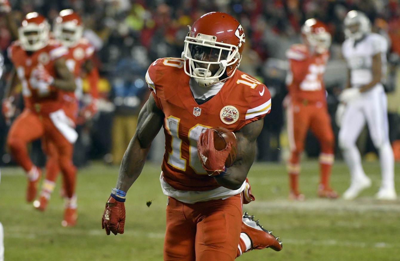 Chiefs rookie wide receiver returns punt to score 78-yard touchdown