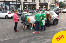 'We all had a drink in our hand': The story of the Irish fans that changed the flat tyre at the Euros