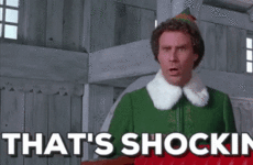 You're not going to be able to watch Elf on telly at all this Christmas