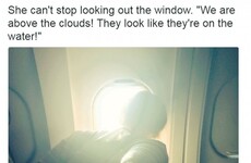 This story of a woman's first ever time on a plane is charming everyone